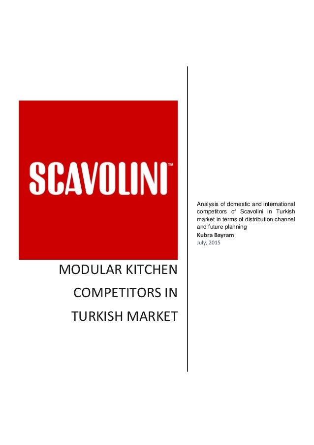 analysis of scavolini s competitors