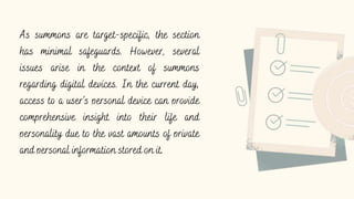 ANALYSIS OF SECTION 91 Code of Criminal Procedure | PPTX