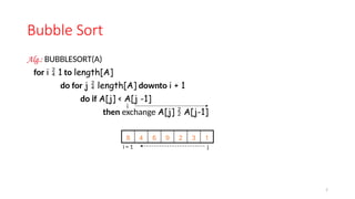 Sort Alg ANALYSIS and IMPLEMENTATION OF SORTING TECHNIQUES | PPTX