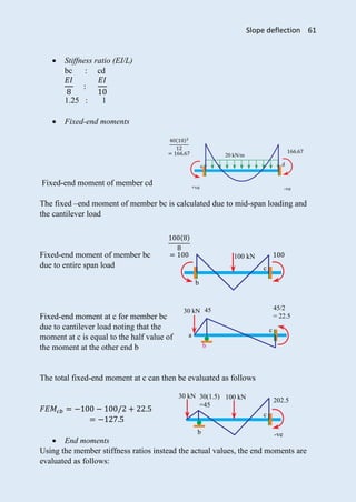 E Value Structural Analysis of statically indeterminate structures | PDF