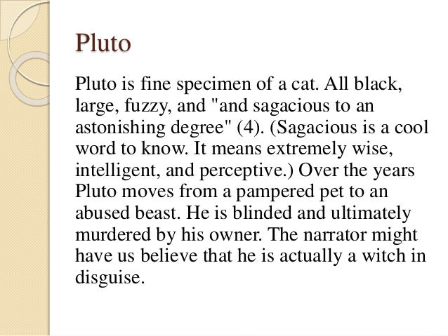 an analysis of the black cat Dive deep into edgar allan poe's the black cat with extended analysis, commentary, and discussion. an analysis of the black cat Dive deep into edgar allan poe's the black cat with extended analysis, commentary, and discussion.