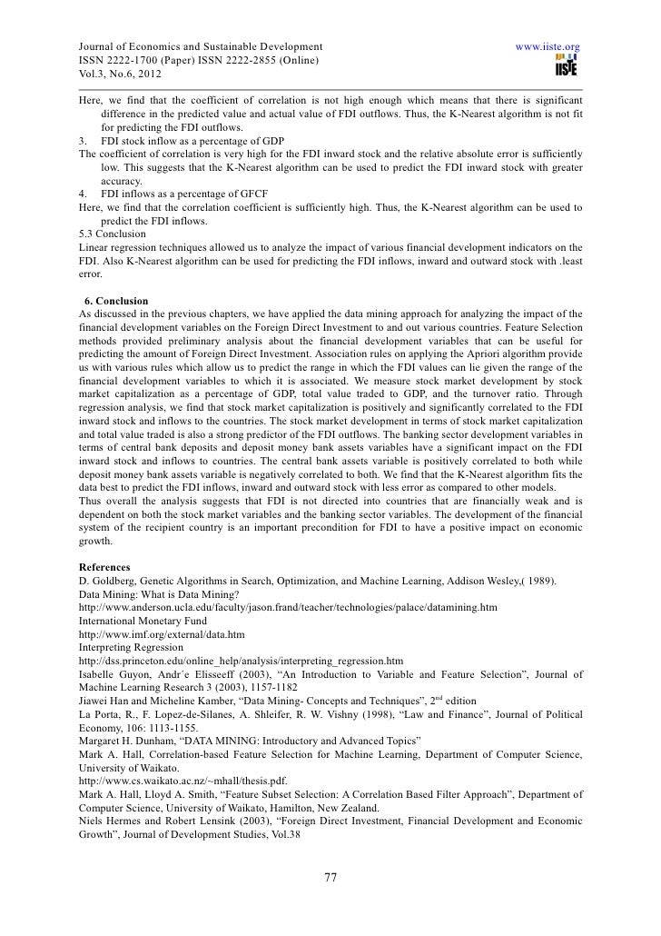 the impact of foreign direct investment Impact of foreign direct investment on employment and gross domestic product in india netrja mehra gd goenka world institute/ lancaster university. the impact of foreign direct investment Impact of foreign direct investment on employment and gross domestic product in india netrja mehra gd goenka world institute/ lancaster university.