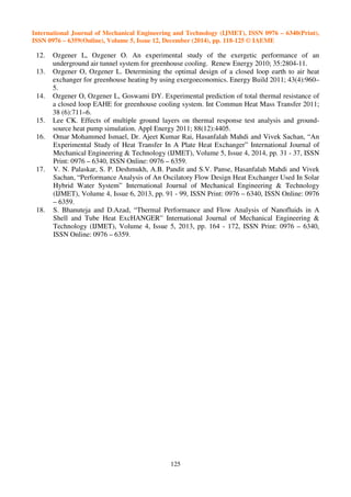 Analysis of various designing parameters for earth air tunnel heat ...