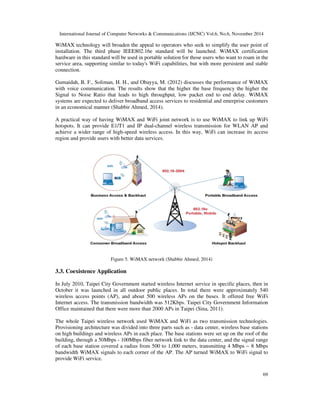 Analysis of wifi and wimax and wireless network coexistence | PDF