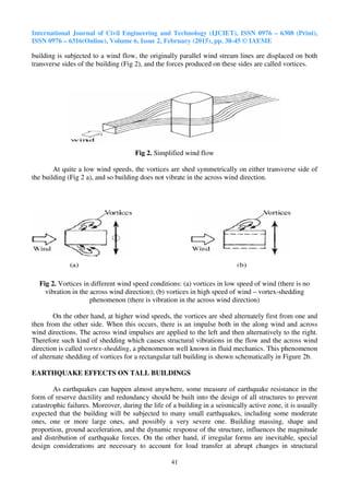 ANALYSIS OF WIND & EARTHQUAKE LOAD FOR DIFFERENT SHAPES OF HIGH RISE ...