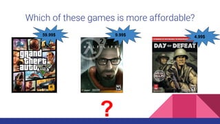 Analysis on steam platform | PPTX