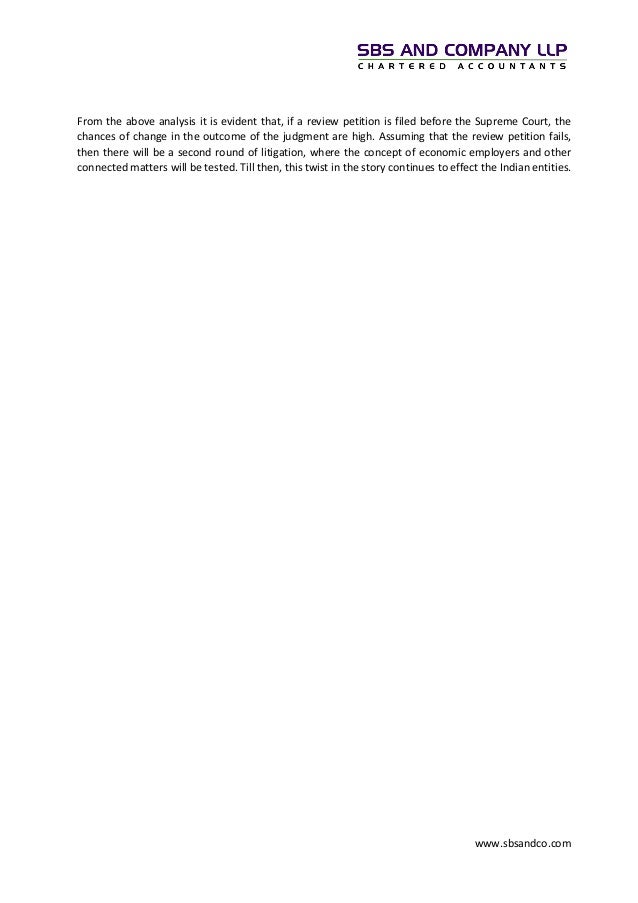 Analysis on Supreme Court Judgment in Northern Operating Systems