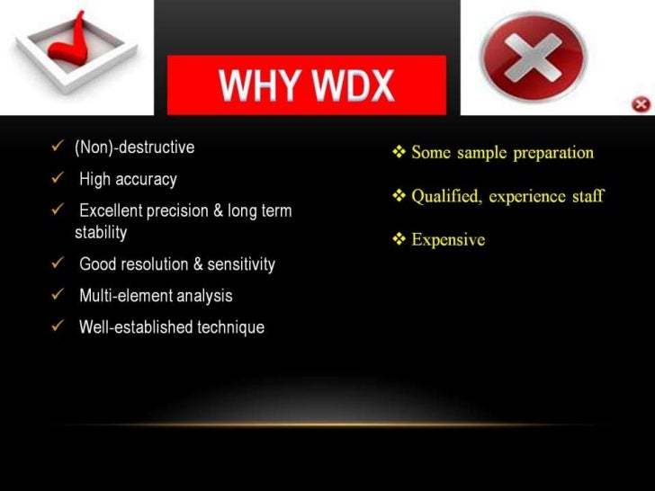 ADVANCED MATERIALS ANALYSIS EDX WDX TXRF PIXE