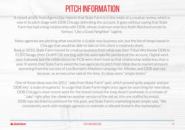 Analysis state farm | PPT