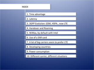 Analysis Wimax Vs Lte