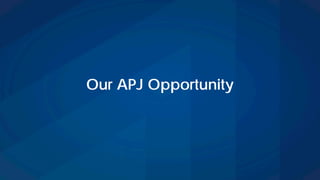 Our APJ Opportunity
 