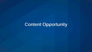 Content Opportunity
 