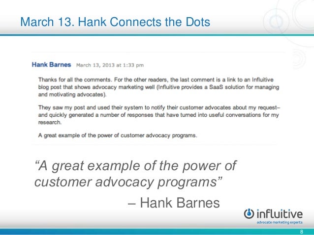 Advocacy case study examples image