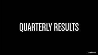 Pandora 2016 Analyst Day Presentation