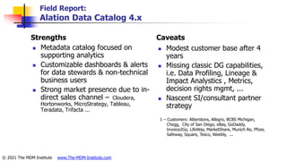 Analyst field reports on top 15 MDM solutions - Aaron Zornes (NYC 2021 ...