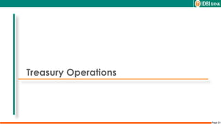 Page 23
Treasury Operations
 