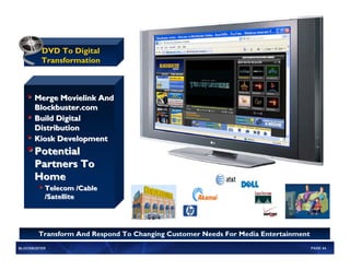Blockbuster 2007 Analyst Report | PDF