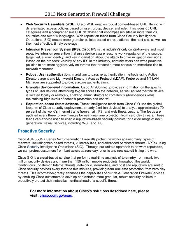 next generation firewalls