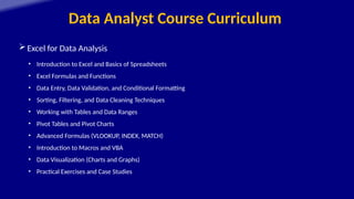 Analyst with data are very crucial for technology | PPTX