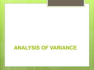 Variance Analysis Science ANALYSYS OF VARIANCE.pptx