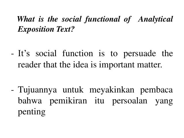 Contoh Analytical Exposition Tentang Online Shop - Simak 