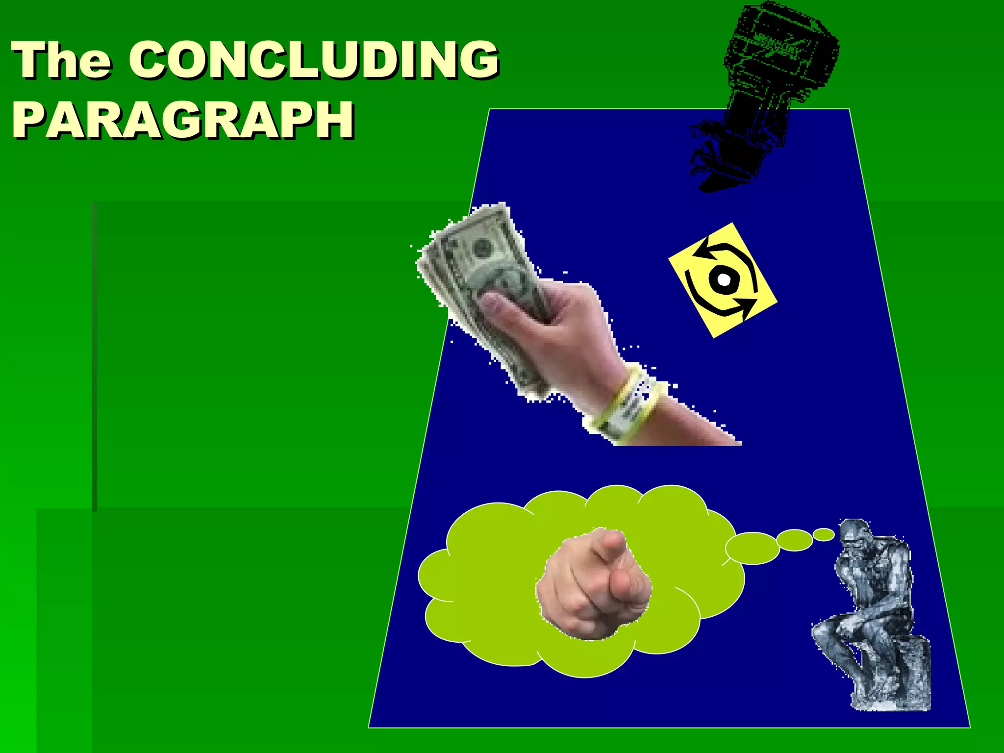 The CONCLUDING PARAGRAPH 