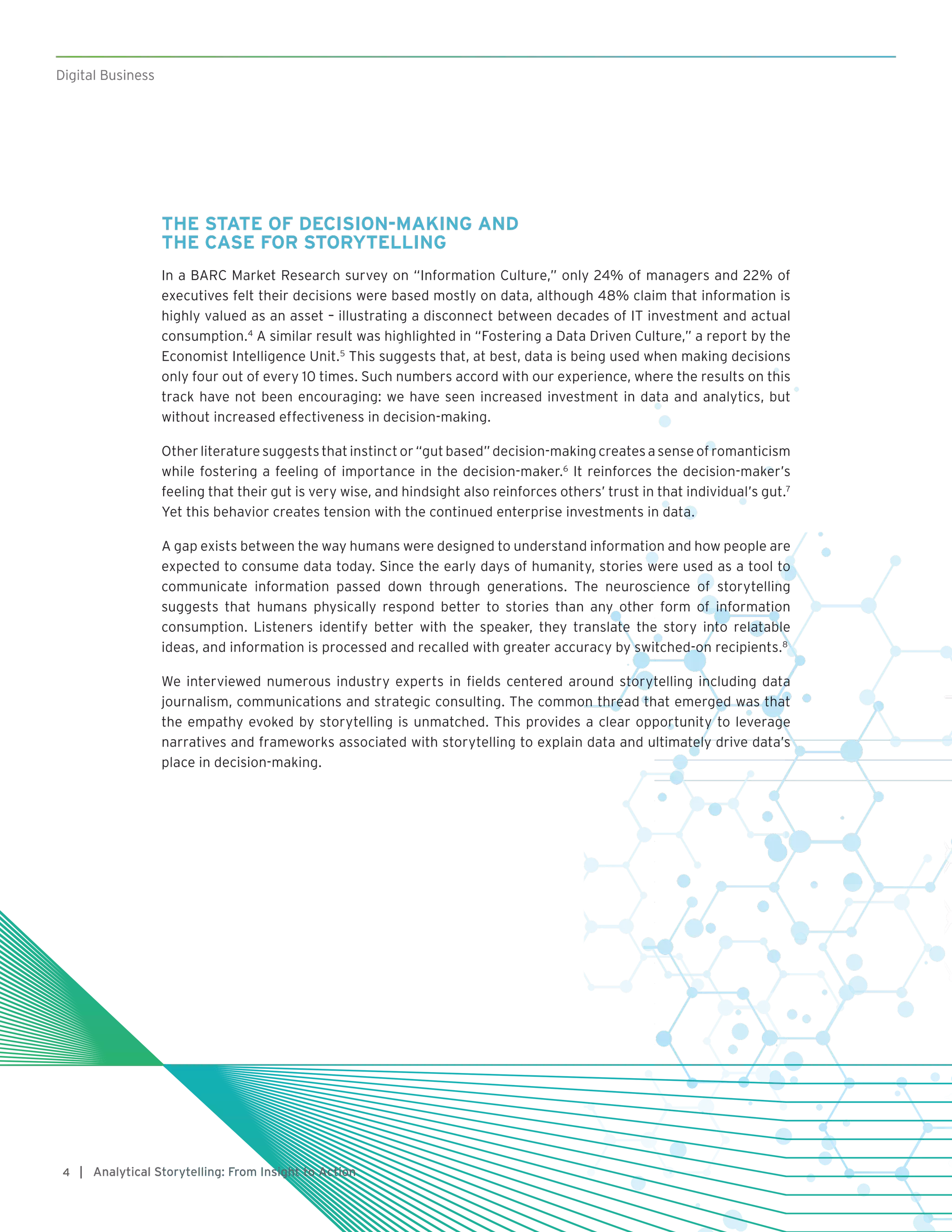 Analytical Storytelling: From Insight to Action | PDF