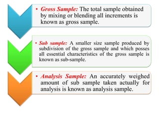 Known Sample Analytical Chemistry. detail topic for Honor Students | PPTX