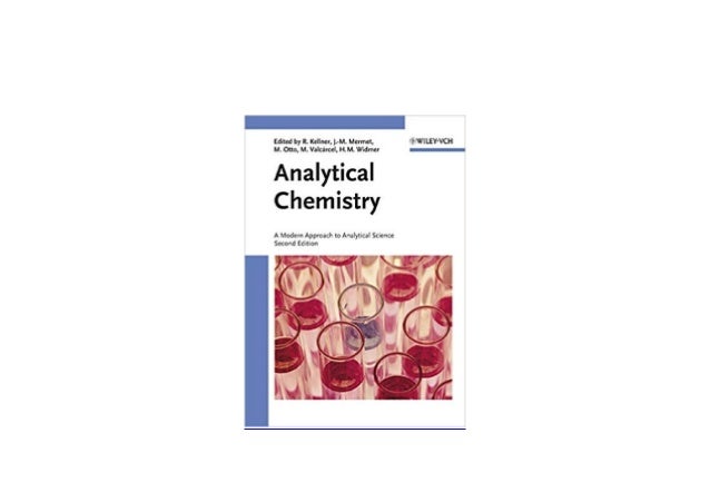 Free Ebook Analytical Chemistry A Modern Approach To Analytical S