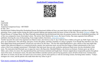 how to write a thesis sentence for an analytical essay