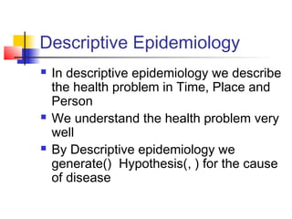 Analytical epidemiology | PPT