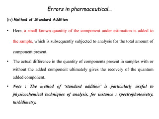 Analytical Errors and Validation of Analytical procedures.pdf