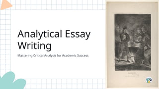 Mastering Analytical Essay Writing: Critical Analysis Techniques for ...