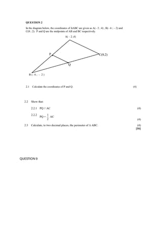 QUESTION 9
 