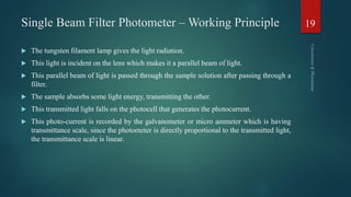 Colorimeter and Photometer | PDF