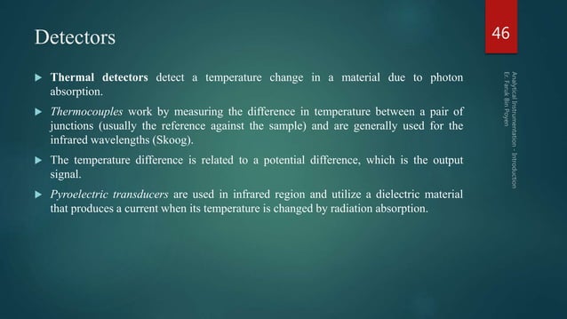Analytical Instrumentation Introduction Pdf Chemistry Science