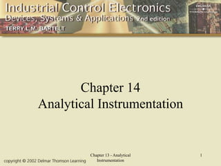 Chapter 13 - Analytical
Instrumentation
1
Chapter 14
Analytical Instrumentation
 
