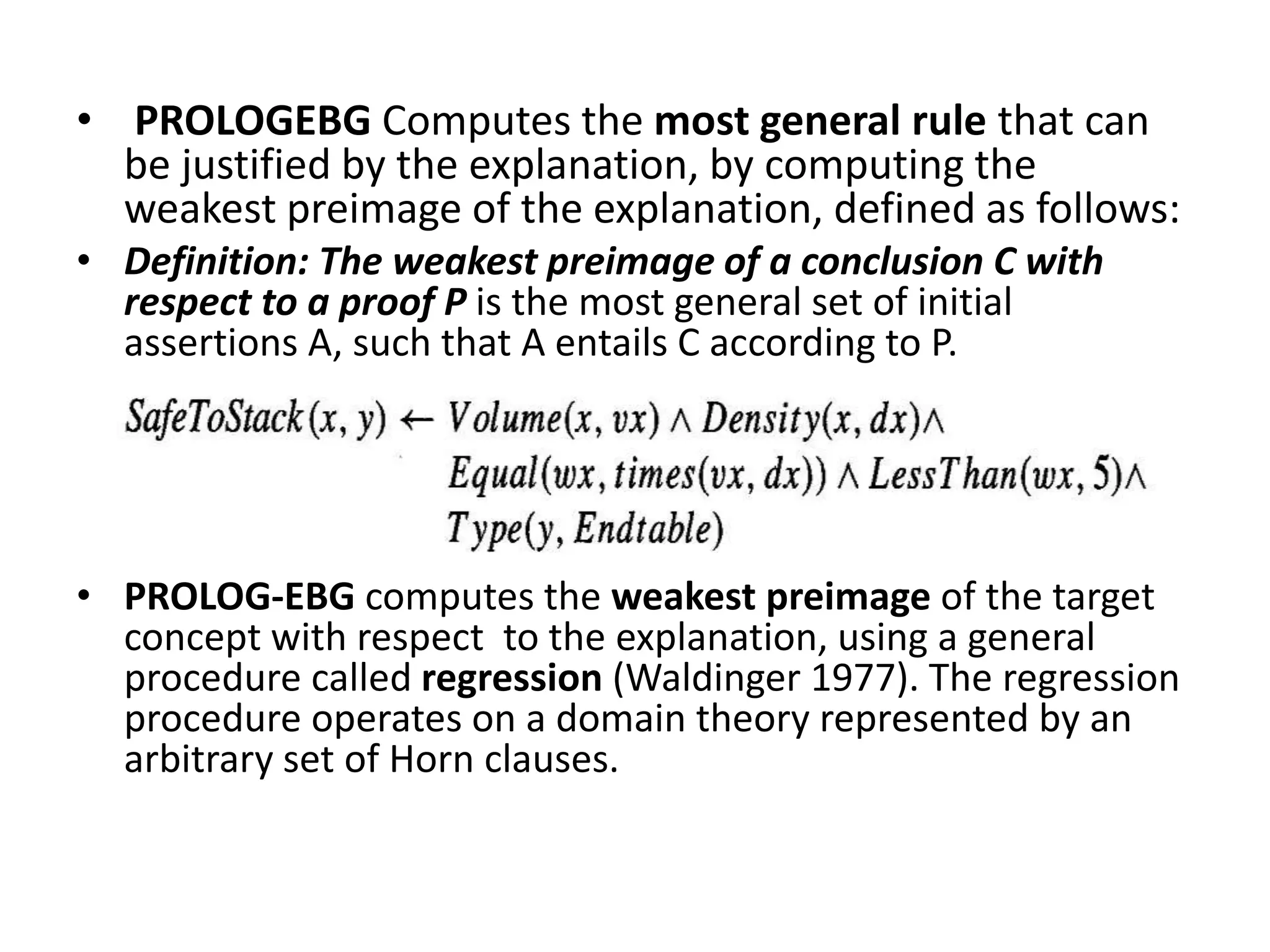 Analytical learning | PPTX
