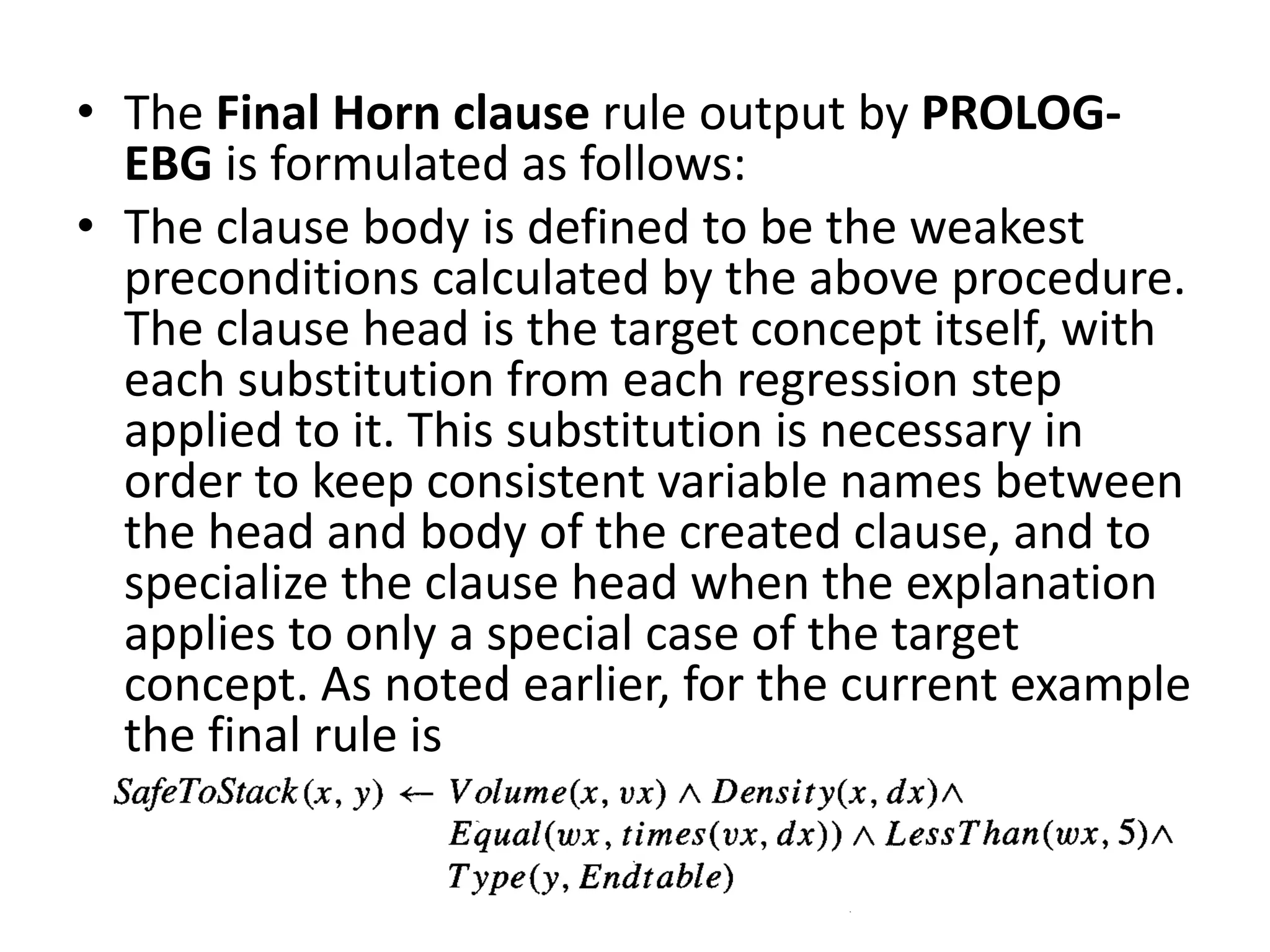 Analytical learning | PPTX