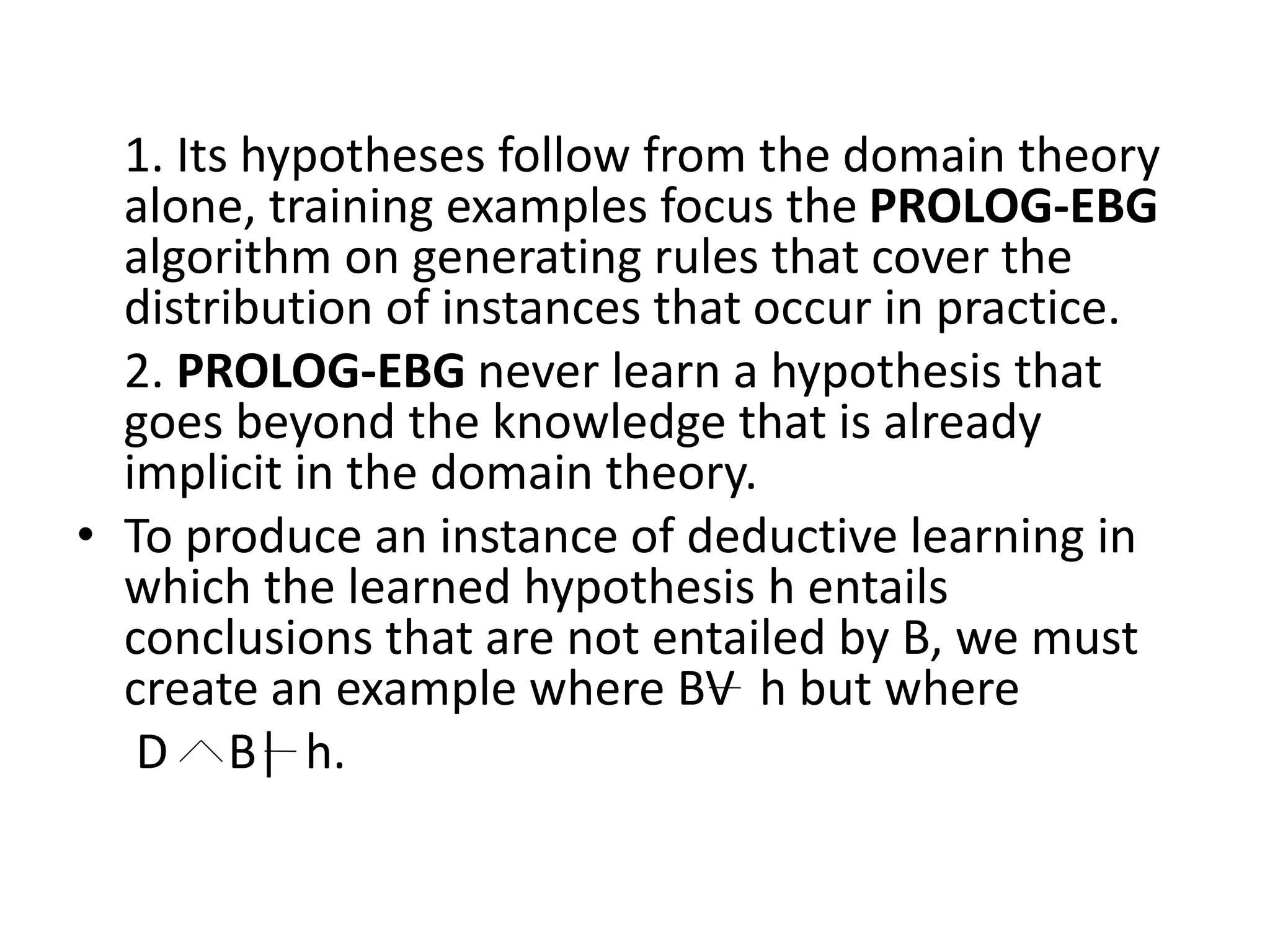 Analytical learning | PPTX | Programming Languages | Computing