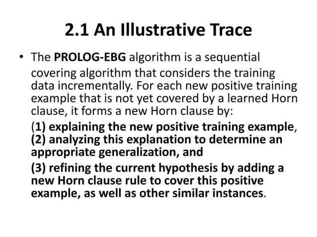 Analytical learning | PPTX | Programming Languages | Computing