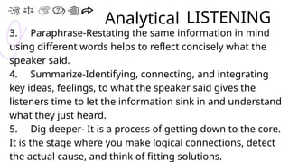 Mastering Analytical Listening for Effective Problem Solving and ...