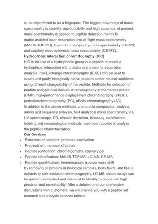 Analytical method development and validation | PDF