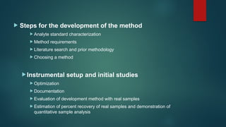 Methododlogy Setup Analytical Method Validation Introduction.pptx