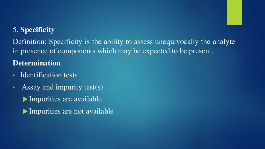 Analytical method validation as per ich and usp