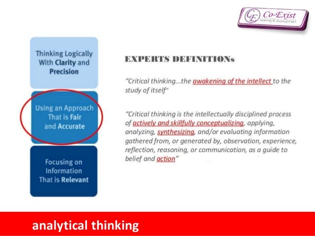 what is an analytical skill