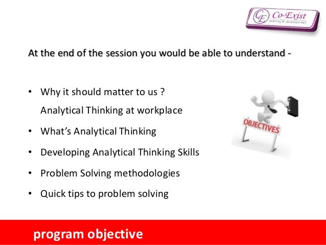 what is an analytical skill