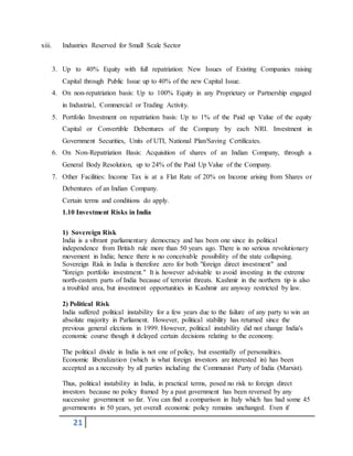 Analytical study of foreign direct investment in india | DOCX