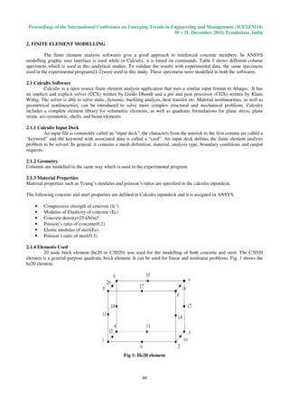 Analytical study on stress strain behaviour of reinforced concrete ...