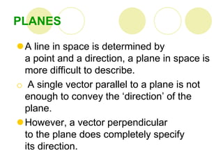 Analytical Geometry in three dimension | PPT